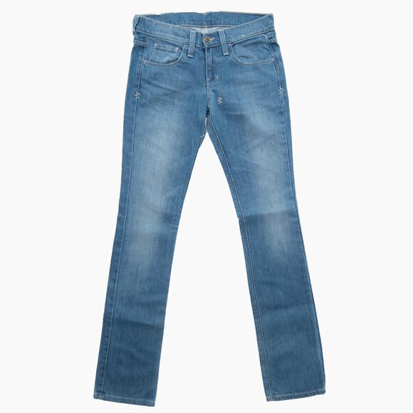 Ksubi Medium Wash Low Rise Straight Leg Jeans Size 26 - Picture 1 of 10